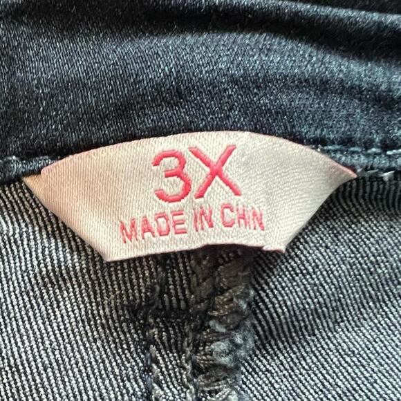 Laurie Felt Silky Baby Bell Bootcut Jeans Vital Stretch Technology Dark Wash 3X - Picture 7 of 15